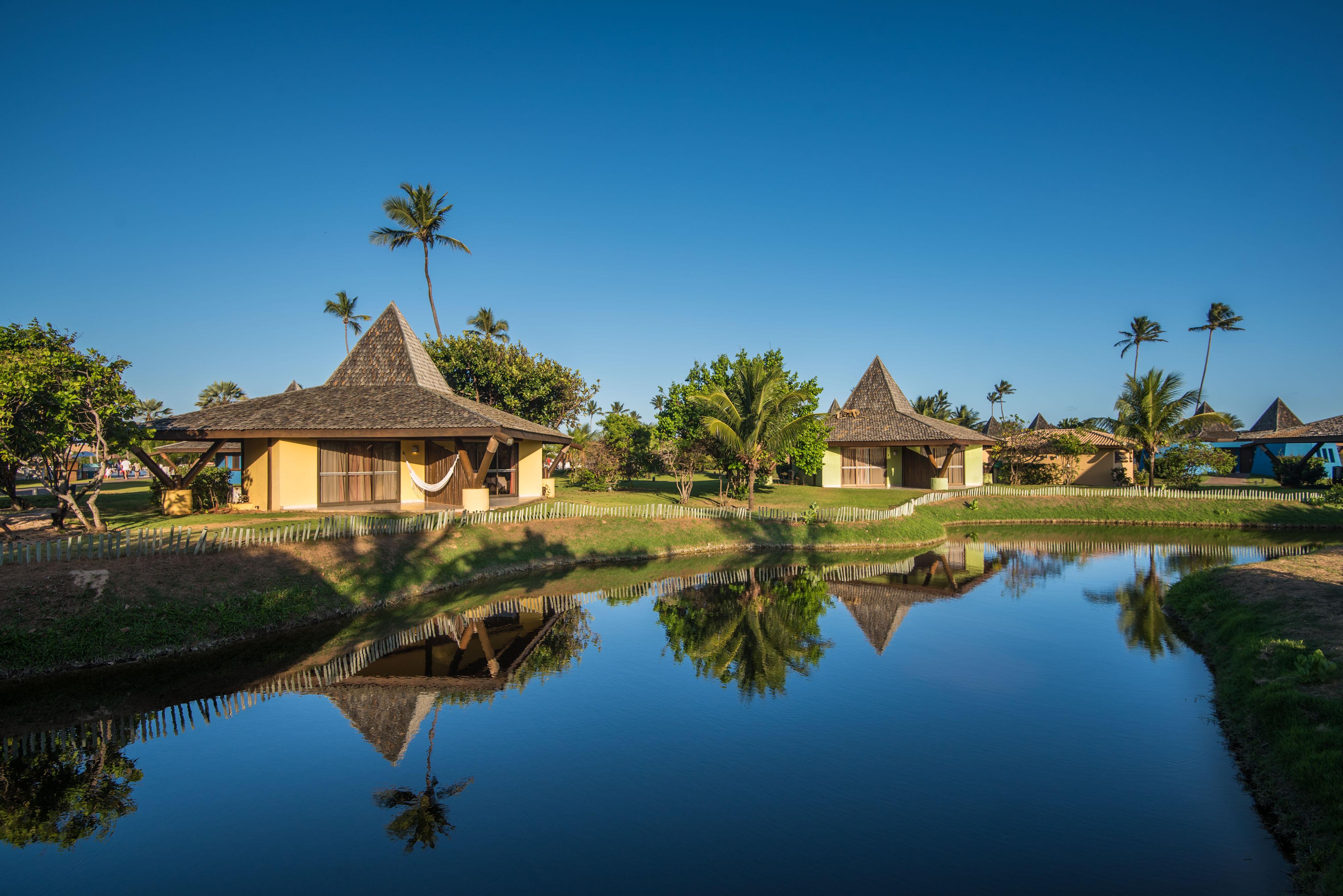 Vila Gale Resort Mares Guarajuba Exterior foto The resort's bungalows