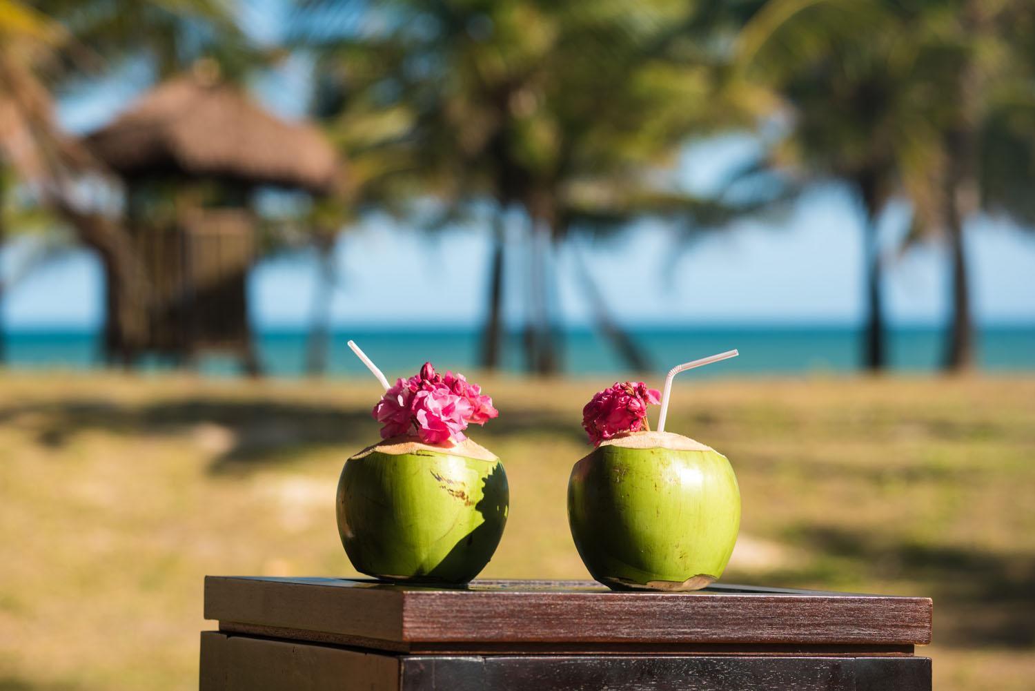 Vila Gale Resort Mares Guarajuba Exterior foto Coconut drinks